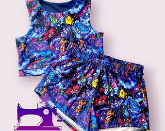 Crop & Short Size 6/7