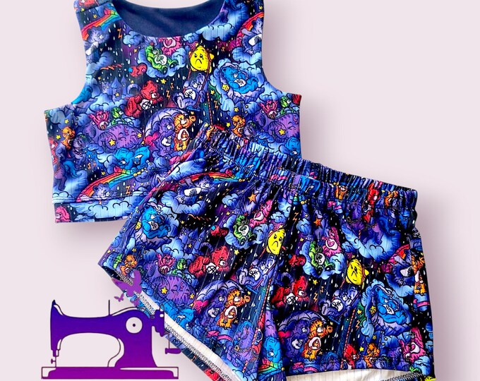 Crop & Short Size 6/7