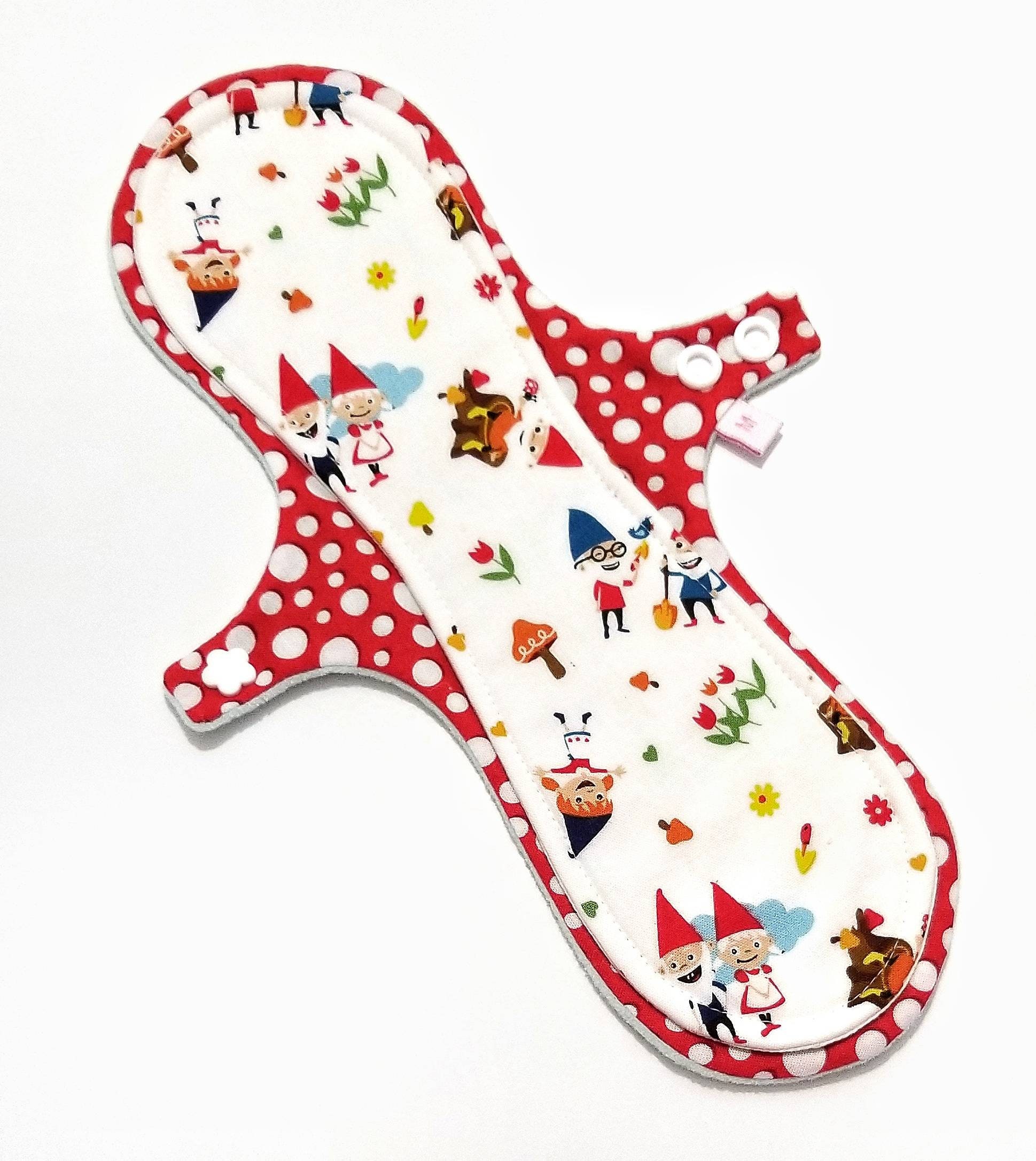 11 Moderate Exposed Core Pad, Reusable Cloth Pads