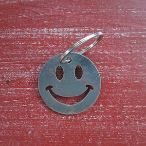Happy Face Keychain