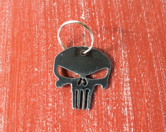 Punisher Skull Keychain