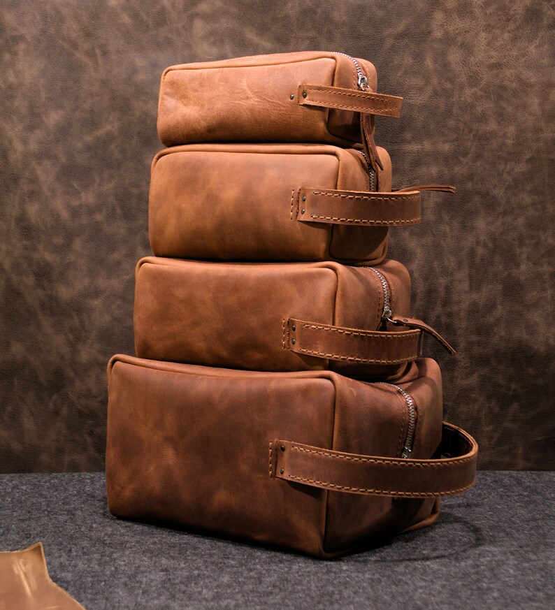 Groomsmen gift SET of 6 PERSONALIZED Toiletry Bag Etsy