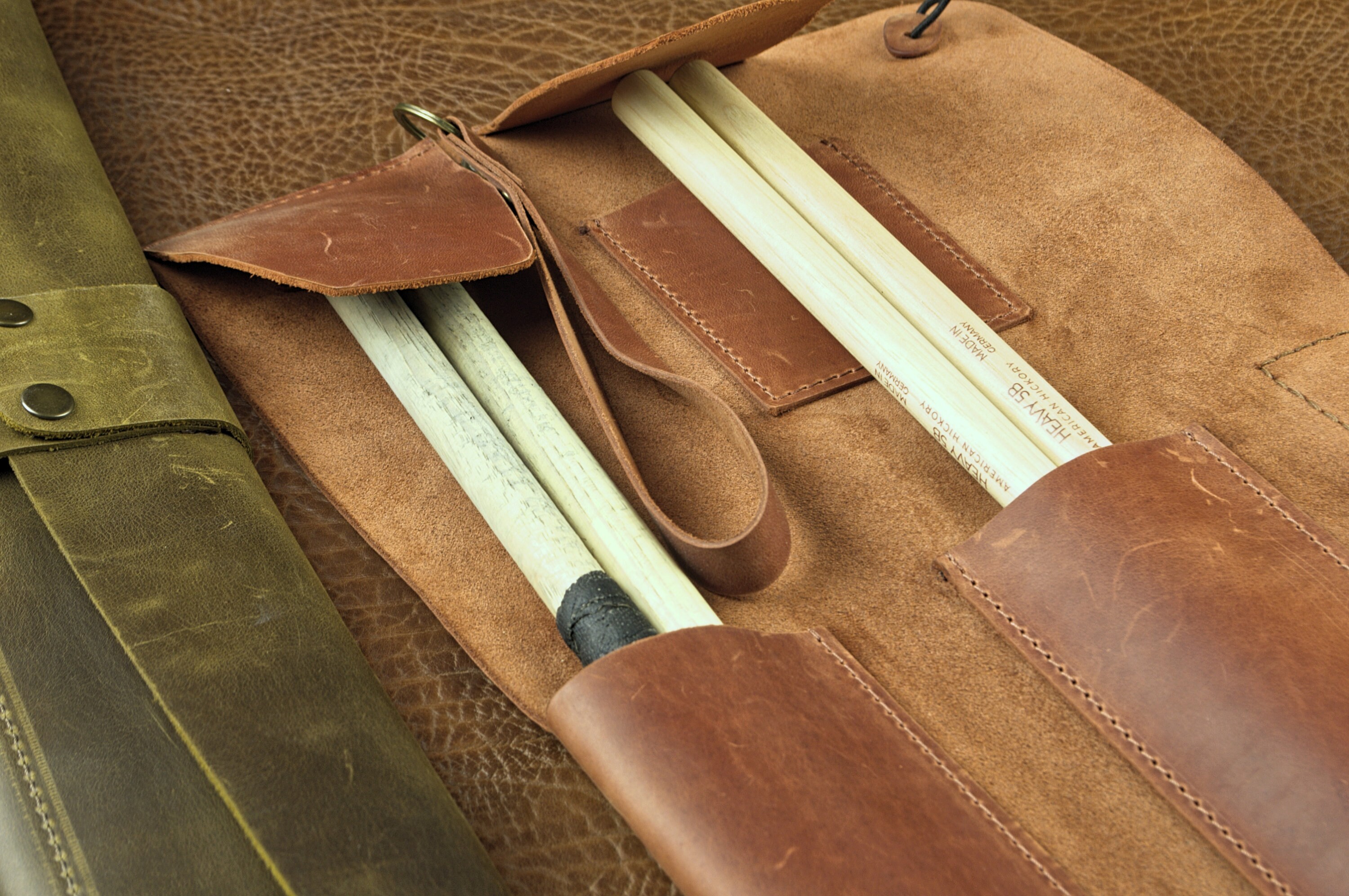 Leather Drum Stick Case Personalized Drumstick Bag Gift for Etsy UK