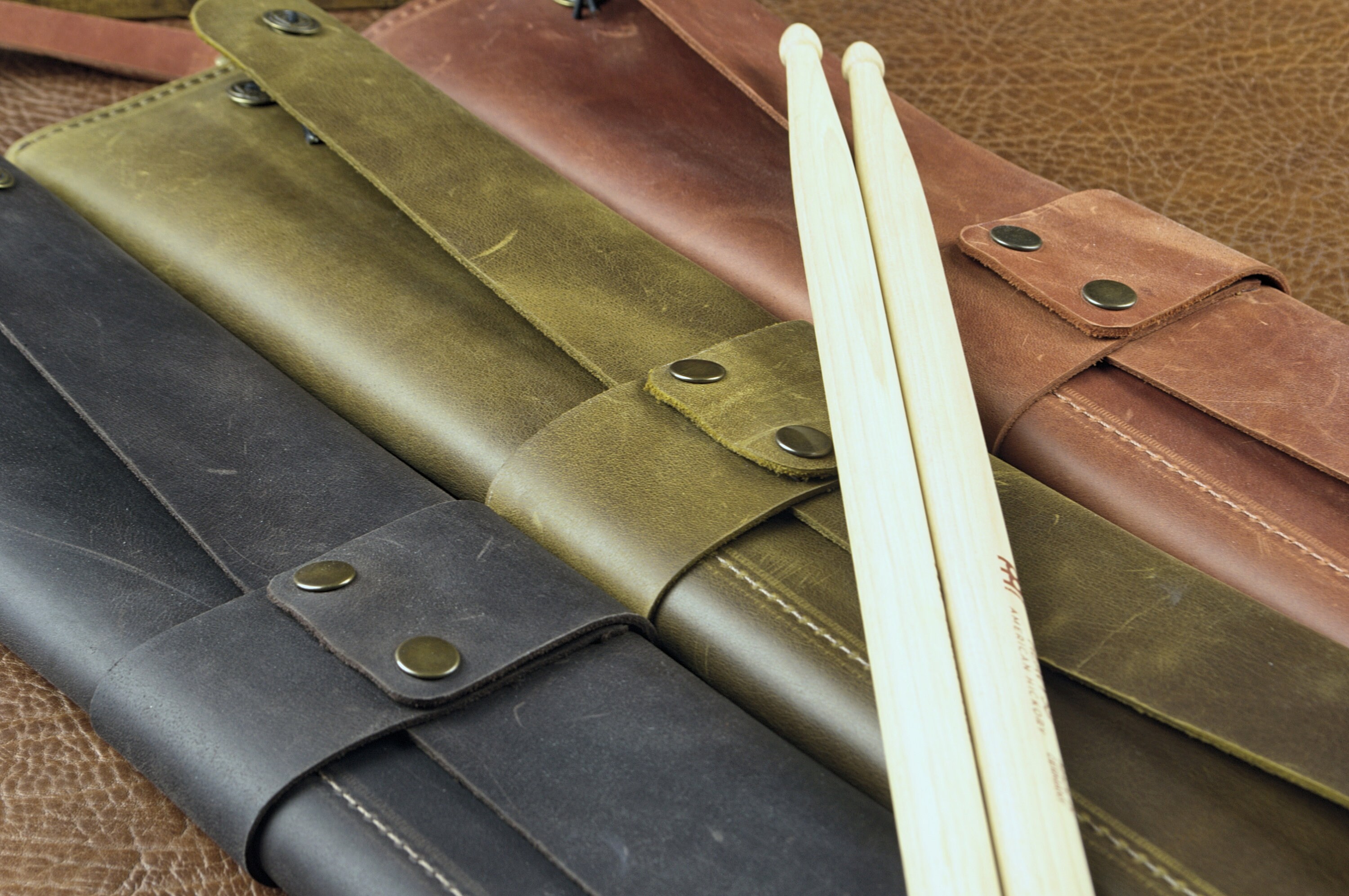 Leather Drum Stick Case Personalized Drumstick Bag Gift for Etsy UK