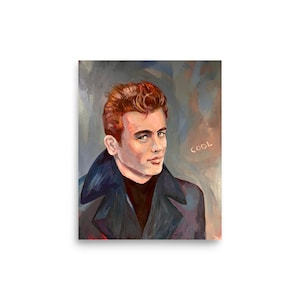 James Dean Art Print, Wall Décor