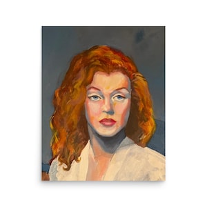 Norma Jeane Baker Art Print, Wall Décor (Version 2)