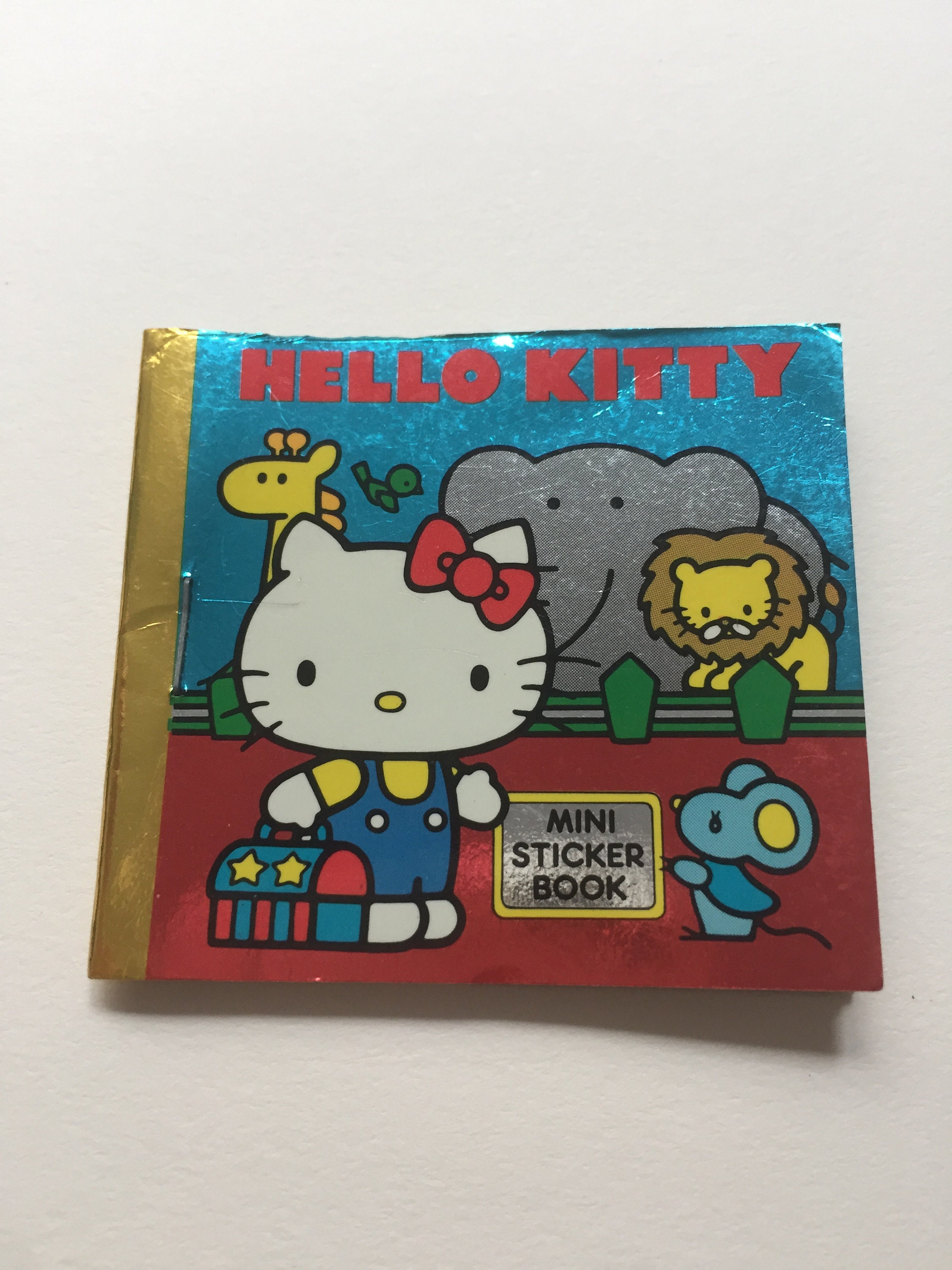 Vintage Sanrio HELLO KITTY Mini Sticker Book 1984 Etsy