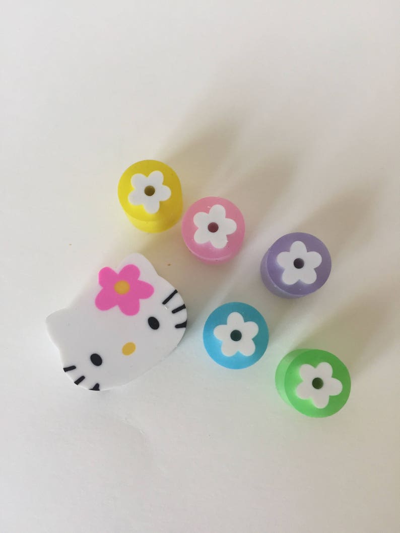 SANRIO HELLO KITTY Tin & Erasers Set Etsy