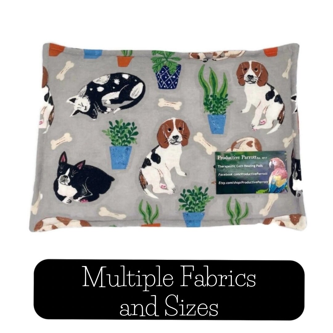 Heating Pad Microwavable for Cramps Neck Long Corn Bag Dog Ice Pack for