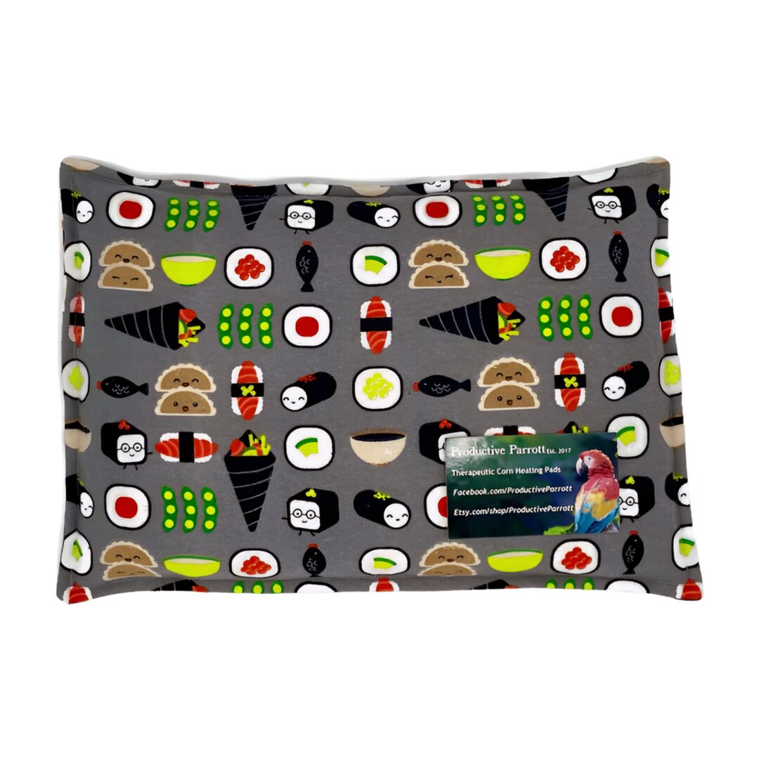 Sushi Roll Heating Pad Microwavable Corn Bag Cancer Care Package for