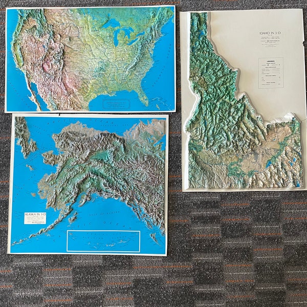 Topographical Map United States - Il 600x600.4063629448 133h