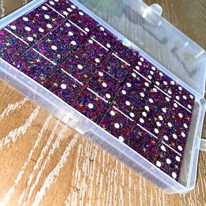 Resin Dominoes Set - Galaxy