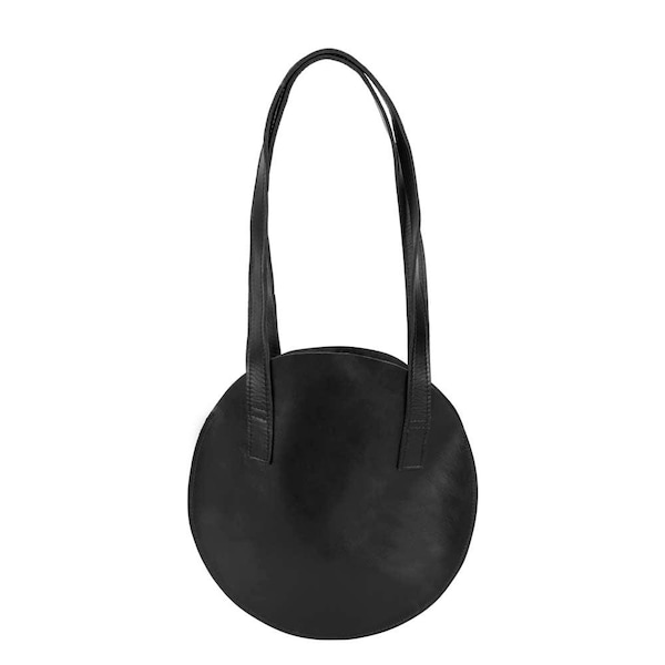 Jerusalem Sandals - Cool Round Small Bag | Black
