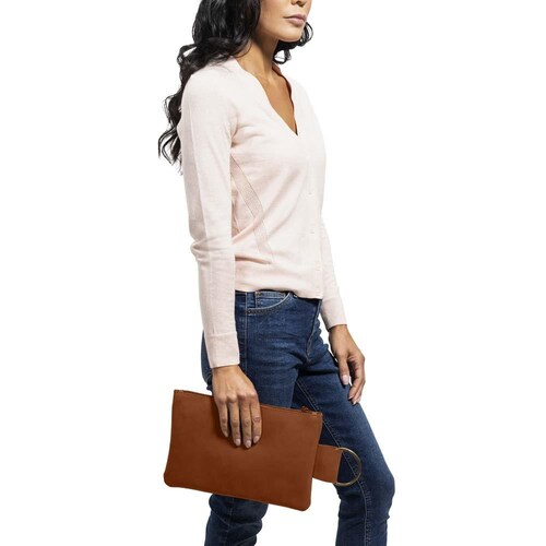 Leather Makeup Bag shops | Yellow Suede