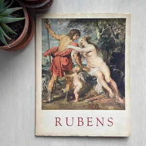 Vintage Rubens Memorabilia, Vintage Art Exhibit Program, Peter Paul Rubens, Vintage Ruben Exhibition Program, Vintage Rubens Artwork