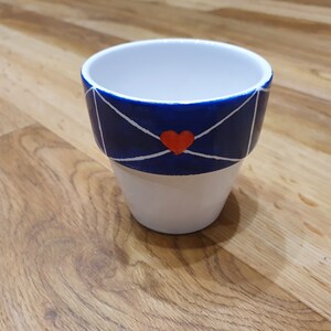 Miniature Scottish flag plant pot