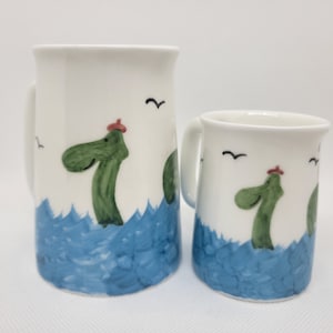 Loch Ness Monster china farmhouse jug