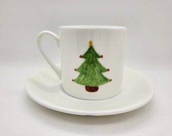 Espresso cup and saucer