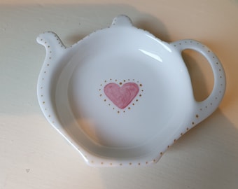 China heart teabag tidy