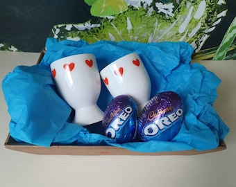 Herzchen Eierbecher Geschenkset