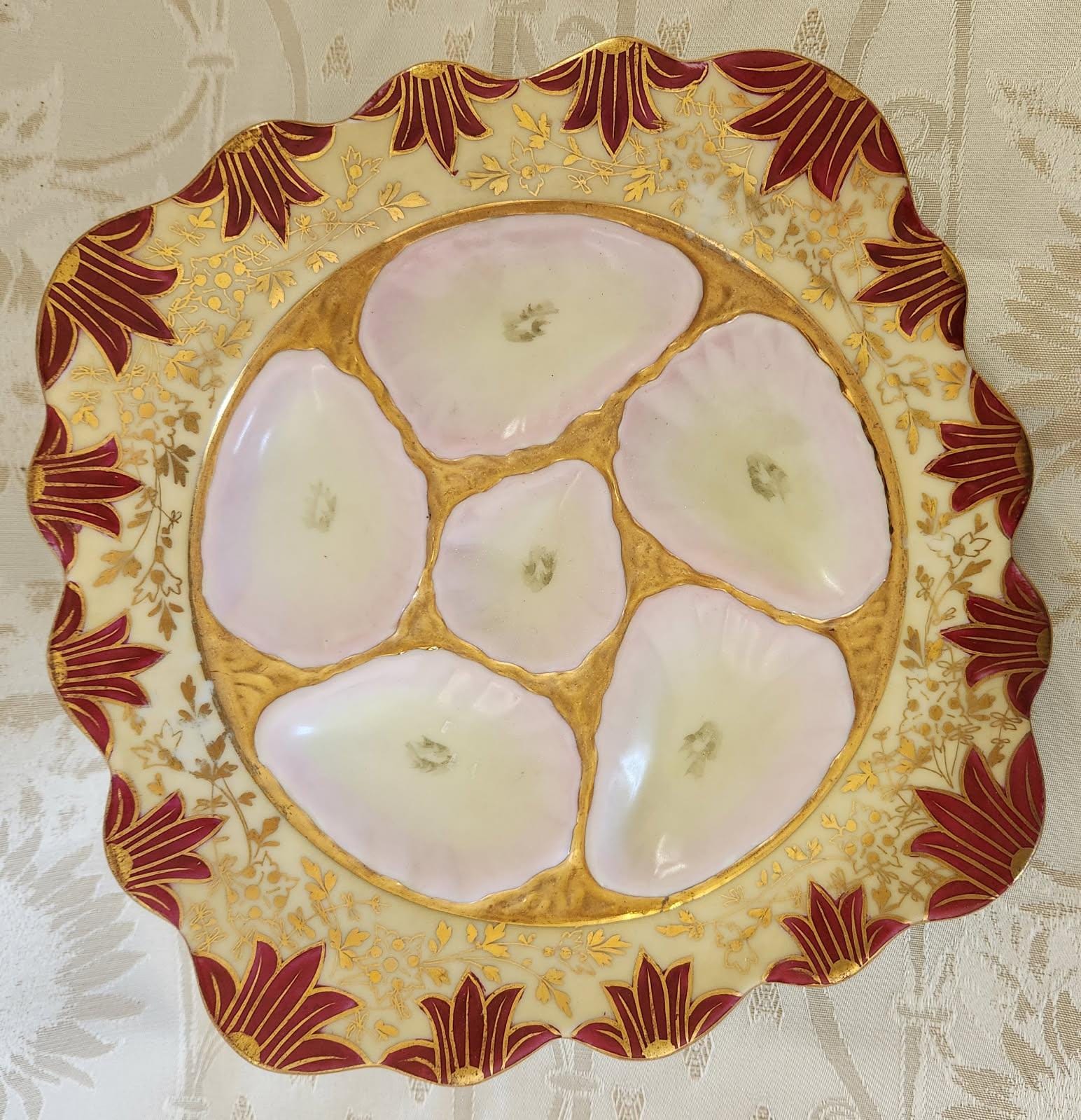 Pottery oyster plate - Etsy 日本