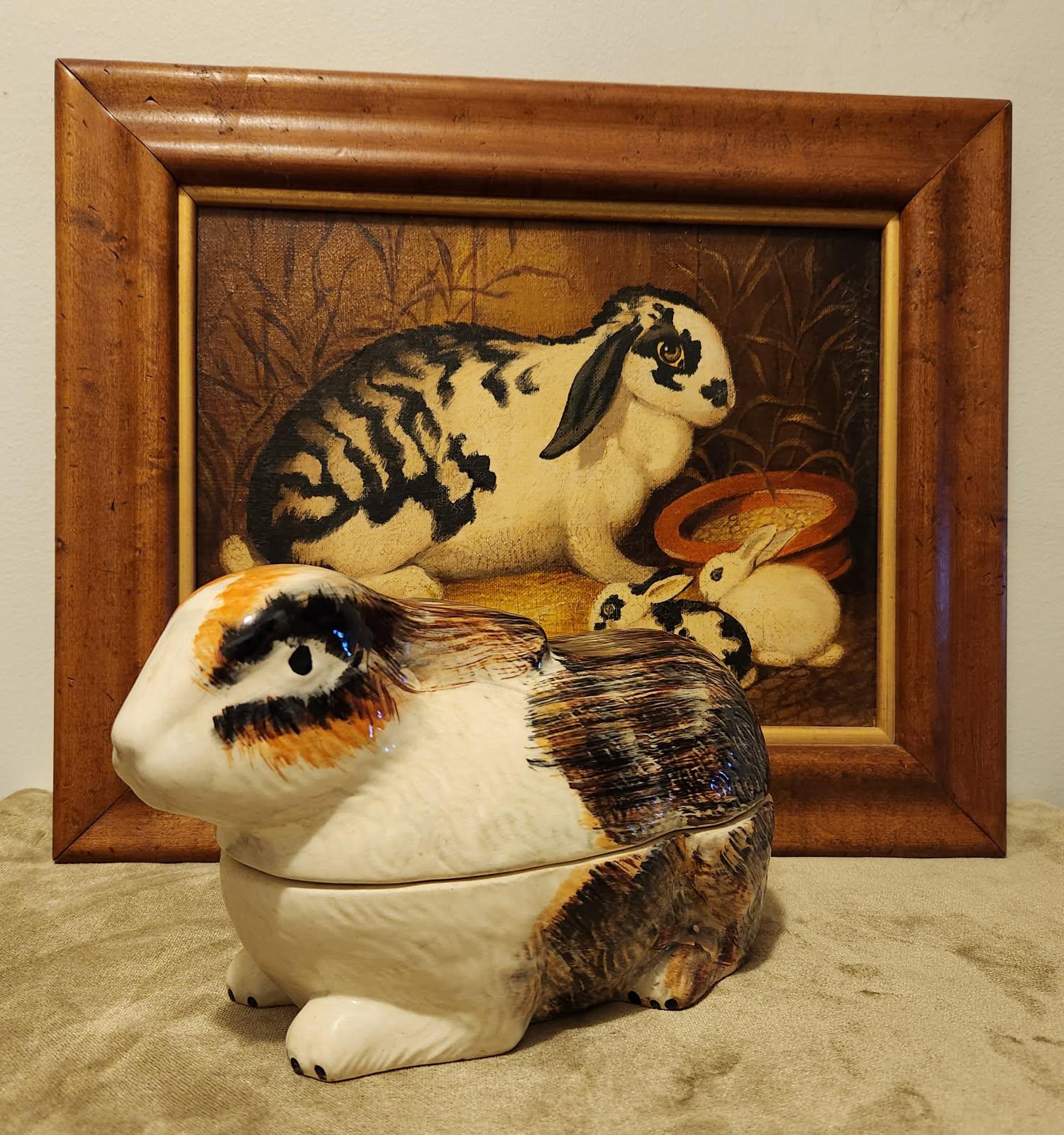 Geo Rabbit Paris Tureen Mid-century Rabbit Tureen - Michel Caugant - France - Etsy