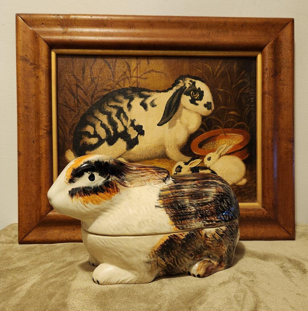 Geo Rabbit Paris Tureen Mid-century Rabbit Tureen - Michel Caugant - France - Etsy