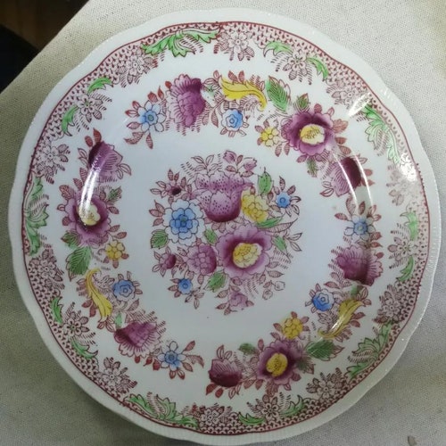 Vintage Plates shops ~ Mikori, Mid Century Collectable Plates ~ Set of Six