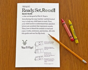 Alphagram Quick Guide | Reading Readiness Activities