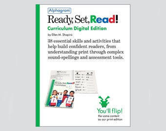 NEW Downloadable Alphagram Curriculum  | PDF | classroom | tutoring | 164-pp guide | phonics | assessment | lessons | activities | games