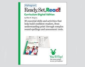 Downloadable Alphagram Curriculum  | PDF | classroom | tutoring | 164-pp guide | phonics | assessment | lessons | activities | games