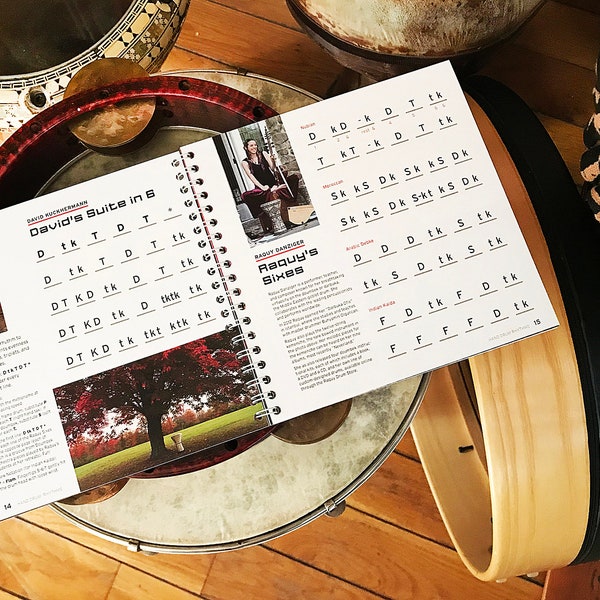 Hand Drum Rhythms Book | Percussion | Notation | Explanation | Photography | Travel | World-Famous Teachers