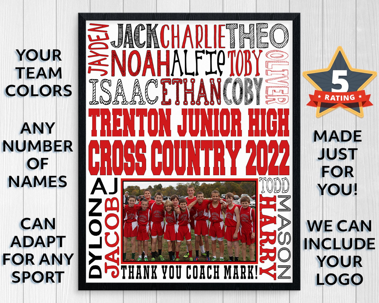 CROSS COUNTRY COACH Gift Cross Country Team Gift Track and - Etsy
