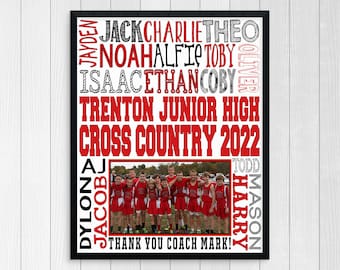 CROSS COUNTRY COACH Gift ~ Cross Country Team Gift ~ Track and Field Team Cross Country ~ Cross Country Gifts ~ Track Gifts ~ xc Gift