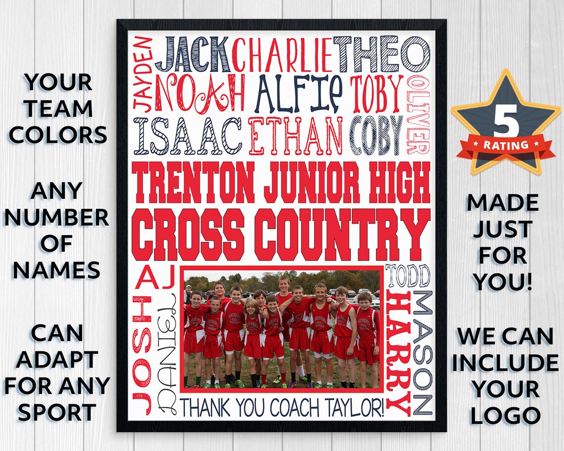 CROSS COUNTRY COACH Gift Cross Country Team Gift Track and Etsy