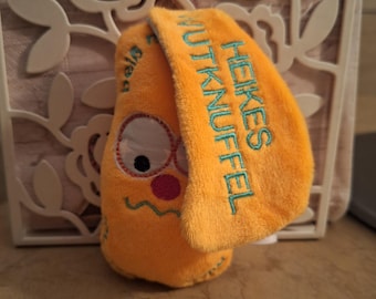 WUTKNUFFEL®mini, Taschen Knuffel, mit Namen, personalisiertes Geschenk, Wunschfarbe, Stressball, Boxsack mini, mini Wuknuffel für unterwegs