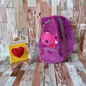 WUTKNUFFEL© in 2 Größen, Kissen mit Namen, personalisiert, Wutkissen, personalisiertes Geschenk, Wunschfarbe, Boxsack, mini Kissen Bild 6