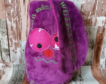 WUTKNUFFEL® in 2 Größen, ohne Namen, Wutkissen oder Freunde fürs Leben,  Kuschelfreund und handgemachtes Stresskissen toll zum Geburtstag