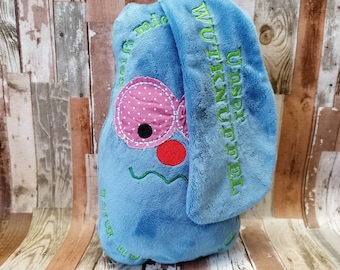 UNSER WUTKNUFFEL®  in 2 Größen, personalisiertes Wutkissen, Freunde fürs Leben, unser handgemachtes Stresskissen toll zum Geburtstag