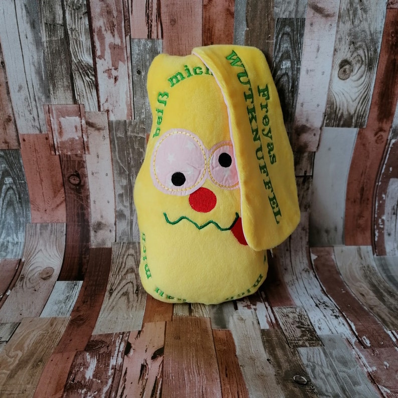 WUTKNUFFEL© in 2 Größen, Kissen mit Namen, personalisiert, Wutkissen, personalisiertes Geschenk, Wunschfarbe, Boxsack, mini Kissen Bild 9