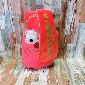 WUTKNUFFEL© GROß Kissen mit Namen, personalisiertes Wutkissen, personalisiertes Geschenk, mini Kissen in Wunschfarbe,Boxsack Bild 9