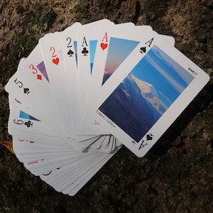 Single Deck ADK 46 High Peak Cards, Adirondack 46, High Peak cards, ADK 46, ADK 46er, playing cards