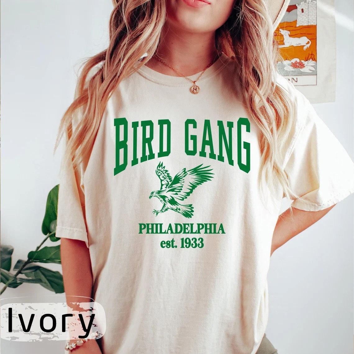 Discover Bird Gang Philadelphia Est. 1933 Shirt, Philadelphia Football TShirt, Vintage Style Philadelphia Football