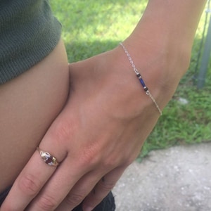 Police Wife Gift,Thin Blue Line bracelet, police officer, corrections deputy, police girlfriend, police wifey,thin blue line, LEO Deputy