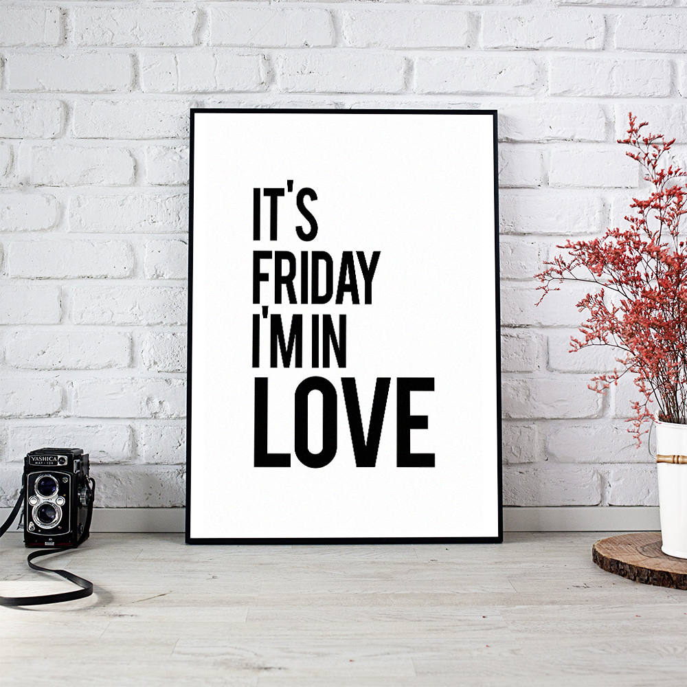 Friday Im in Love - Etsy, image size:1000x1000