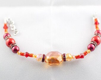 Signature Collection: Phoenix & Sun Bracelets / Red / Orange / Yellow