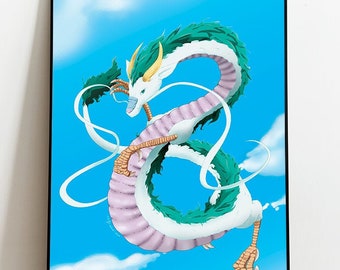 PŁYTA - Plakaty 11x17: Azul /Haku /Rei /Piraci /Anioł /Światło spotyka ciemność/Jednorożec/Syrena /Smok