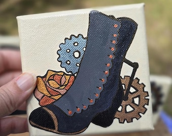 Obrazy na płótnie steampunk 4x4 cale