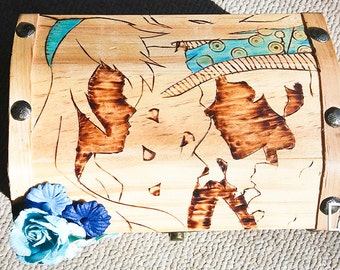 Alice in Wonderland Burned Box