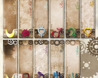 Zakładki Sailor Moon - Indywidualne